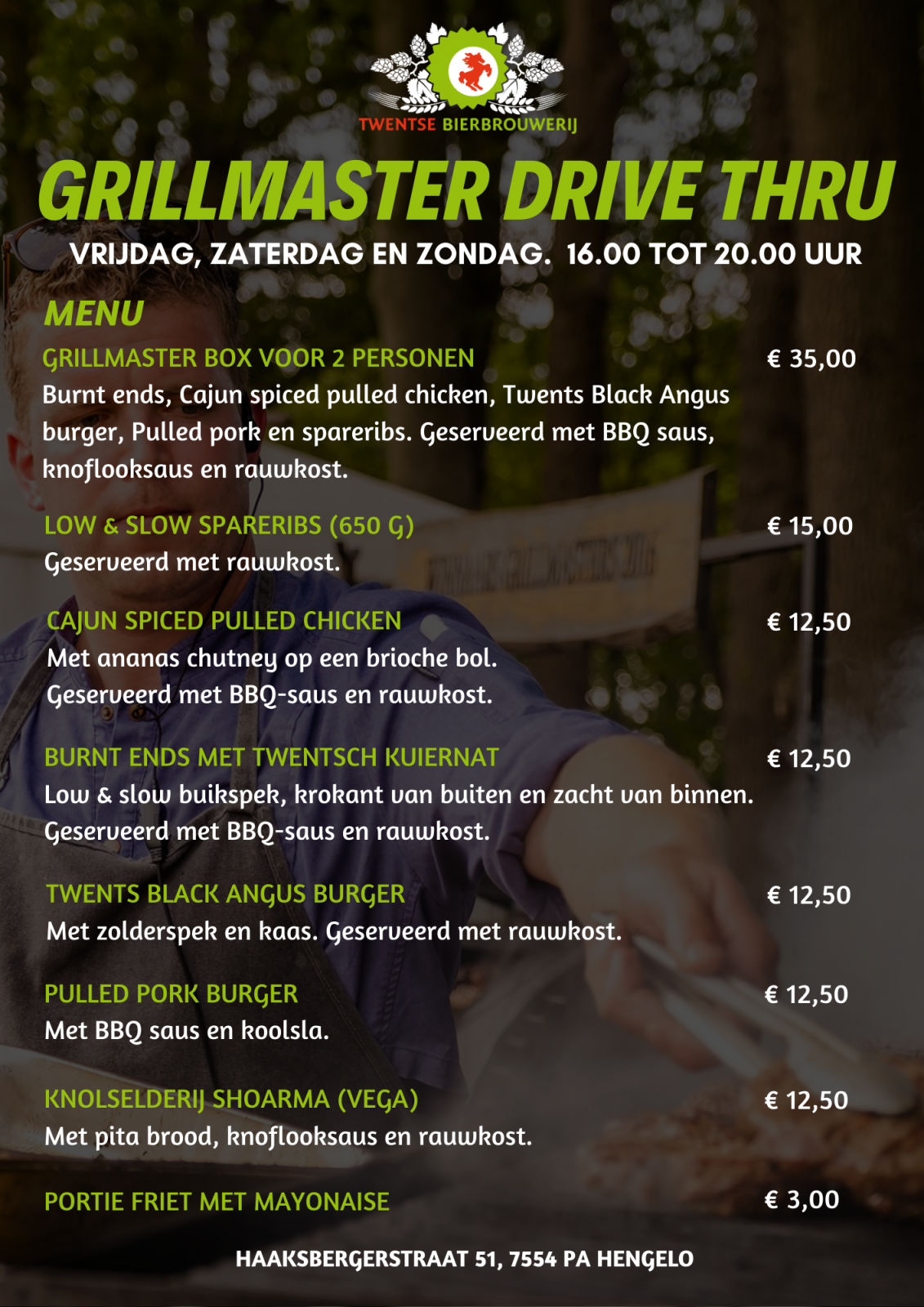 Menu nov gerechten